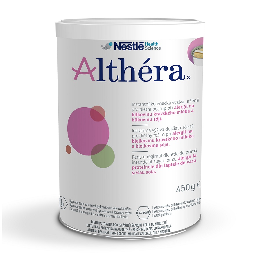 Lapte praf special pentru regimul dietetic - Althera, 450 g, Nestle